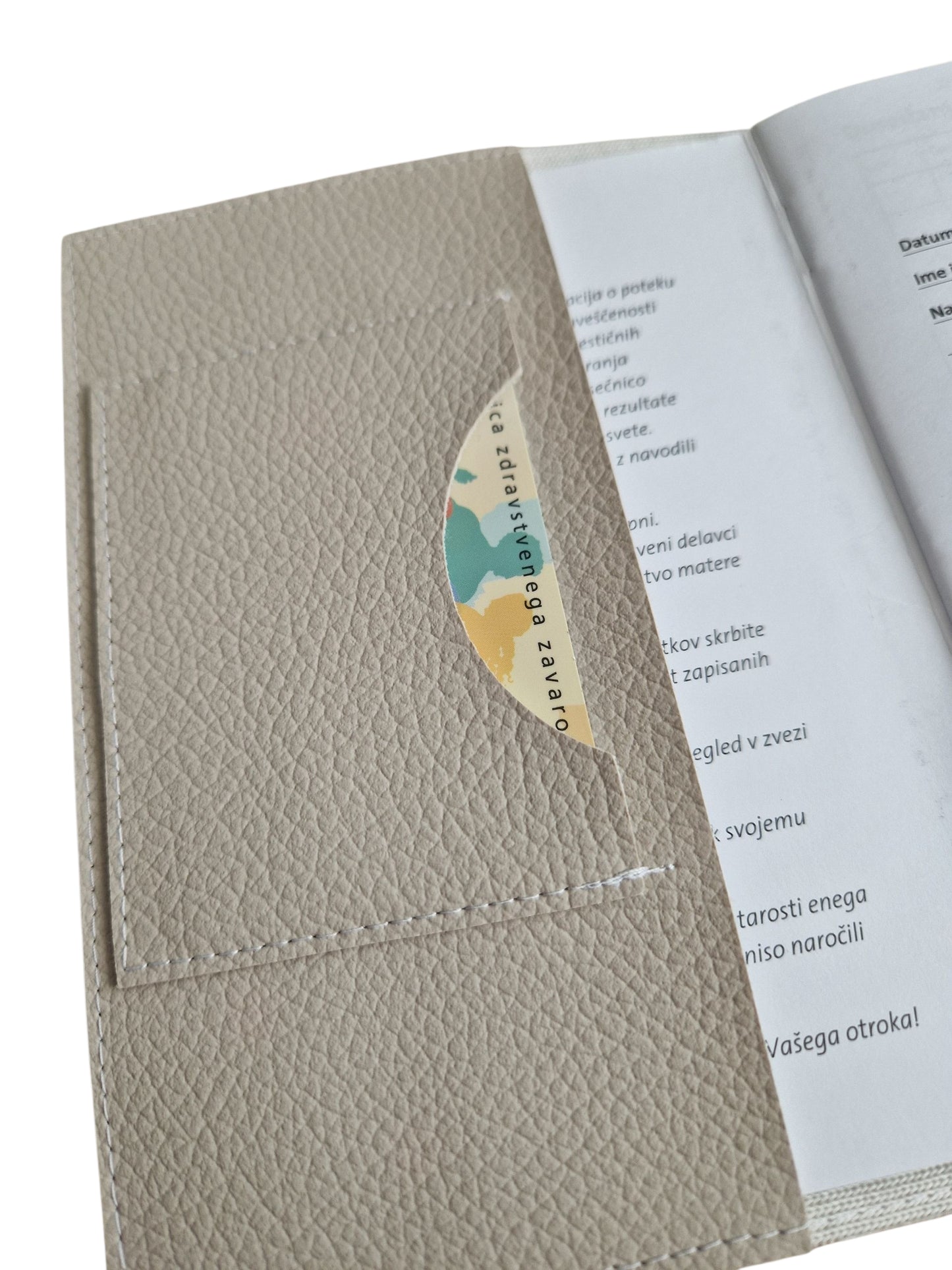 Ovitek za materinsko knjižico